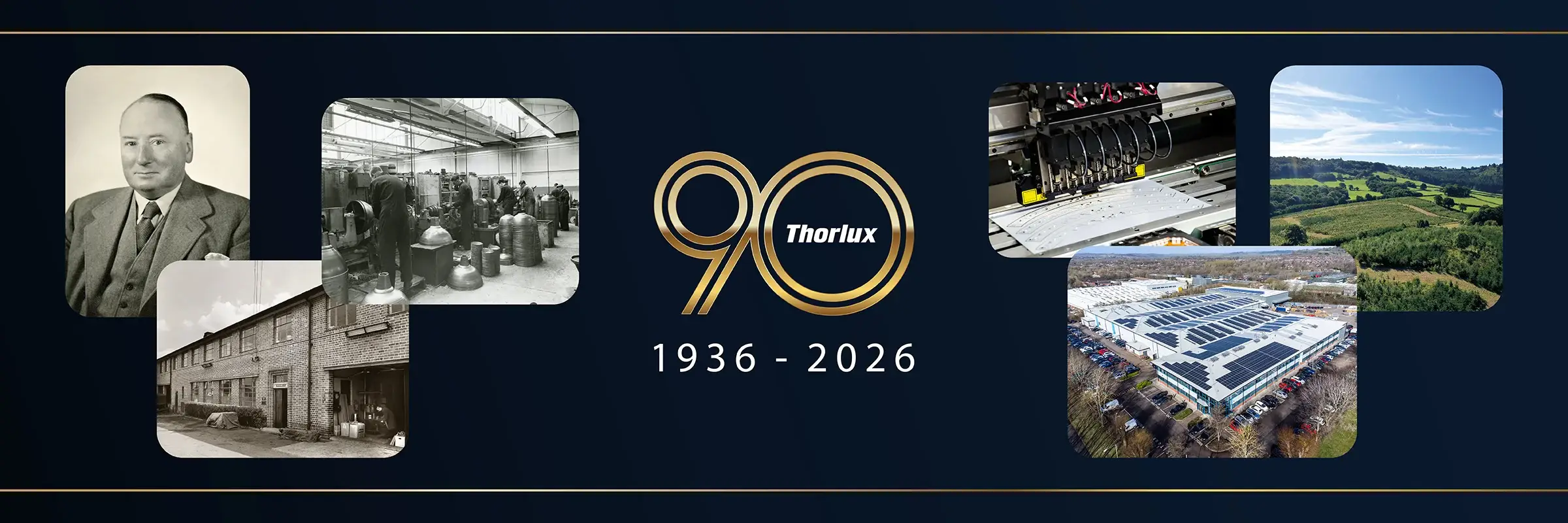 Vor 90 Jahren wurde Thorlux Lighting gegründet – Innovation geprägt von einer stolzen Geschichte