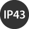 Schutzart IP43